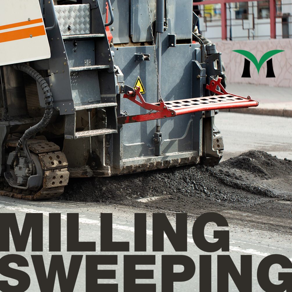 Asphalt Milling Projects in Austin deserve Milling Sweeping